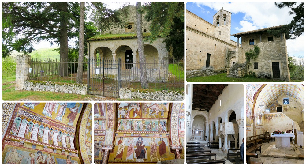 bominaco italie informace zajimavosti kostely hrad restaurace 2