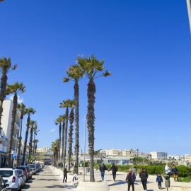 Jedna z hlavních ulic města Otranto